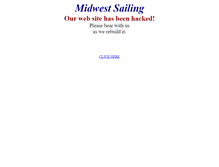 Tablet Screenshot of midwestsailing.com